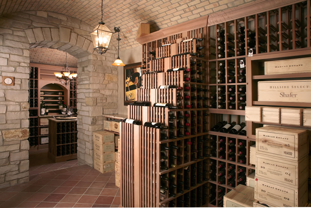4,000 bottle wine cellar